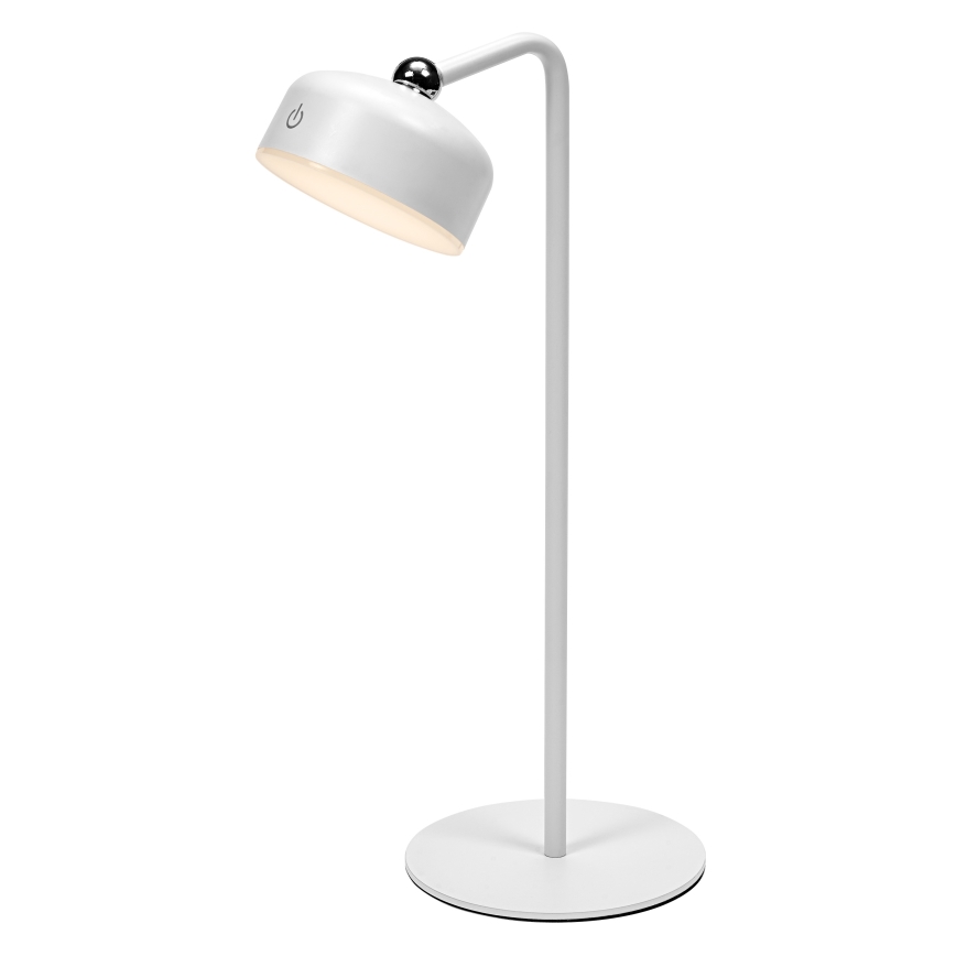 Osram - įkraunama, reguliuojamo ryškumo stalinė LED lempa 3 viename DECOR HELPER LED/1,8W/5V balta