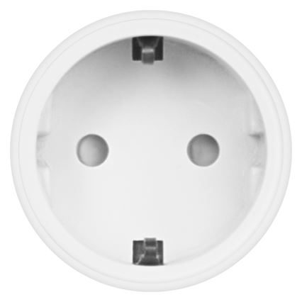 Osram - Išmanioji kištukinė rozetė SMART+ MATTER SCHUKO 2300W/230V/10A Wi-Fi balta
