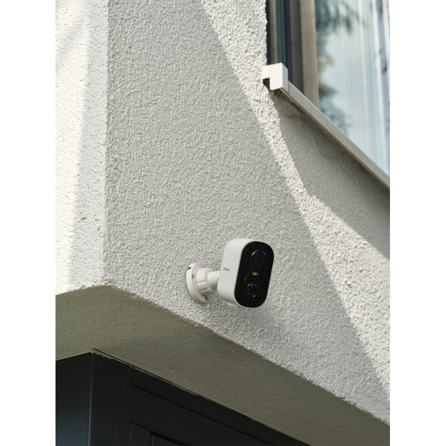 Osram - Išmanioji saulės lauko kamera su 2K jutikliu SMART+ 5V 5200 mAh IP66 Wi-Fi