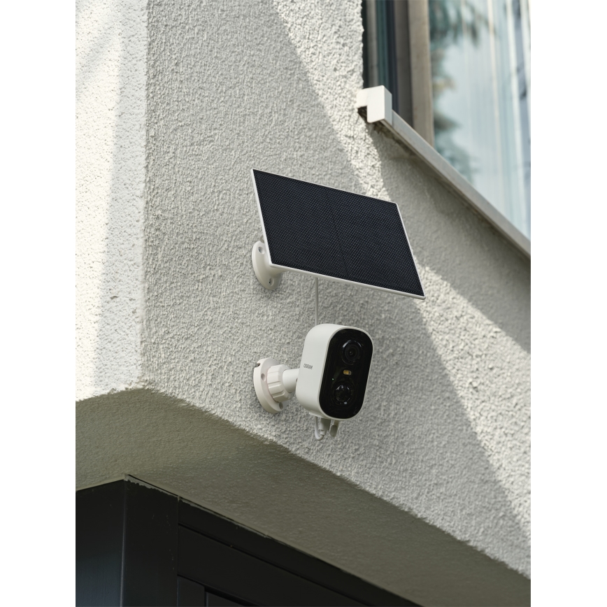 Osram - Išmanioji saulės lauko kamera su 2K jutikliu SMART+ 5V 5200 mAh IP66 Wi-Fi