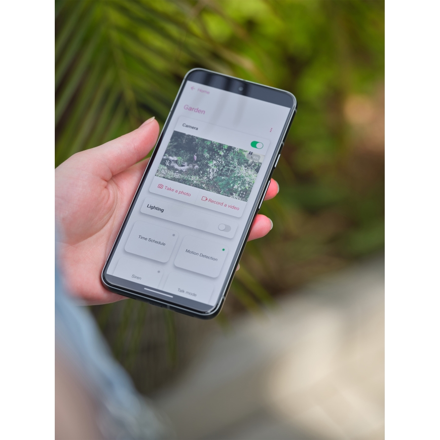 Osram - Išmanioji saulės lauko kamera su 2K jutikliu SMART+ 5V 5200 mAh IP66 Wi-Fi