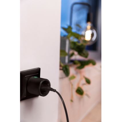 Osram - Išmanioji SMART+ SCHUKO kištukinė rozetė 2300W/230V/10A juoda