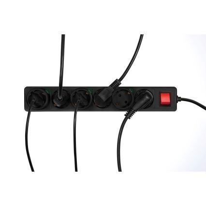 Osram - Išmanioji SMART+ SCHUKO kištukinė rozetė 2300W/230V/10A juoda