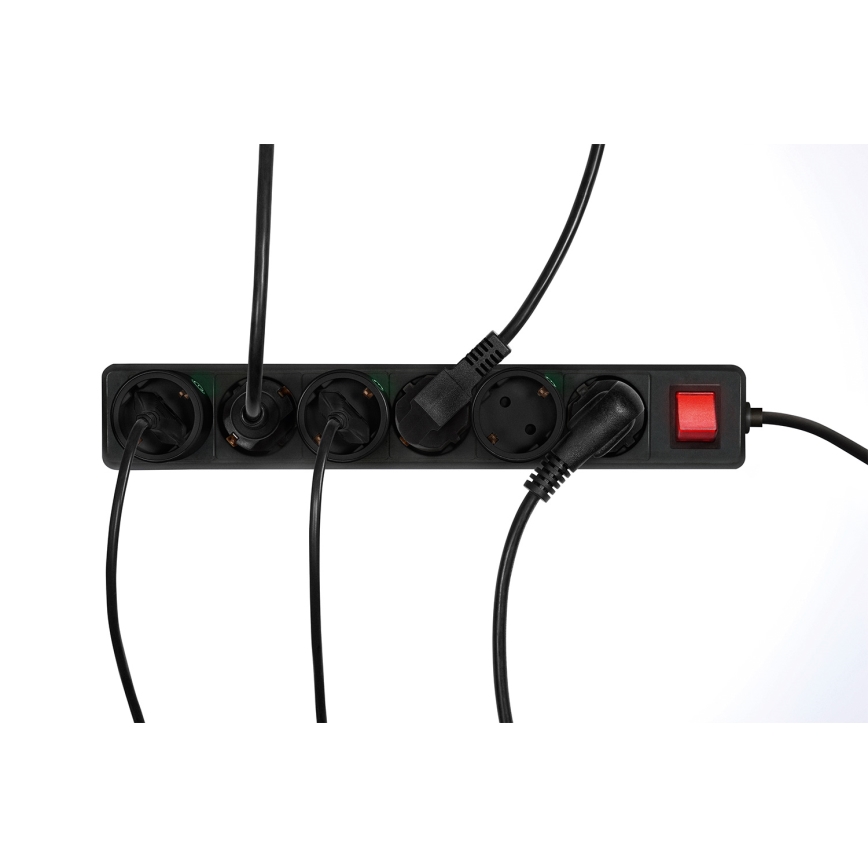 Osram - Išmanioji SMART+ SCHUKO kištukinė rozetė 2300W/230V/10A juoda
