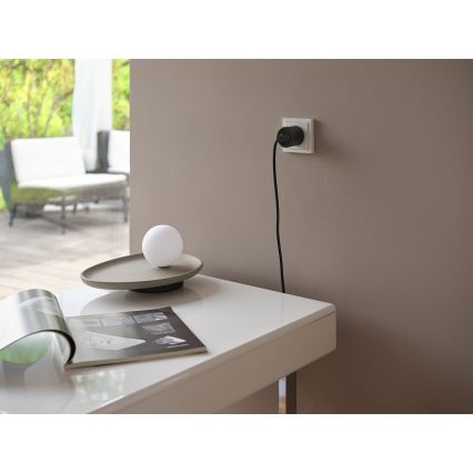 Osram - Išmanioji SMART+ SCHUKO kištukinė rozetė 2300W/230V/10A juoda
