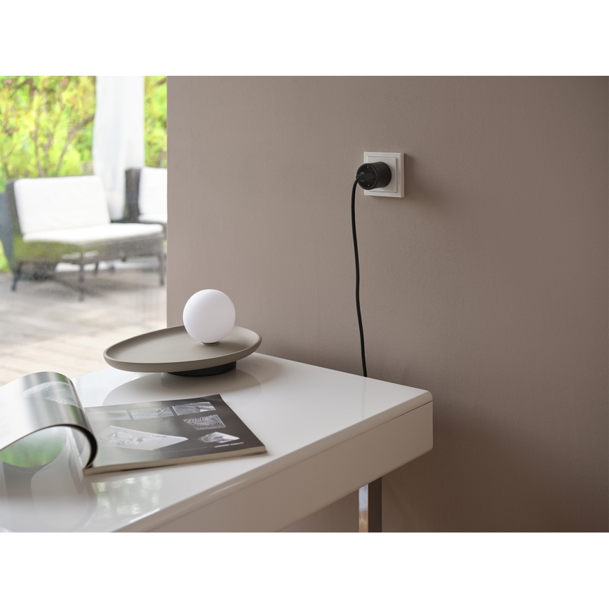 Osram - Išmanioji SMART+ SCHUKO kištukinė rozetė 2300W/230V/10A juoda
