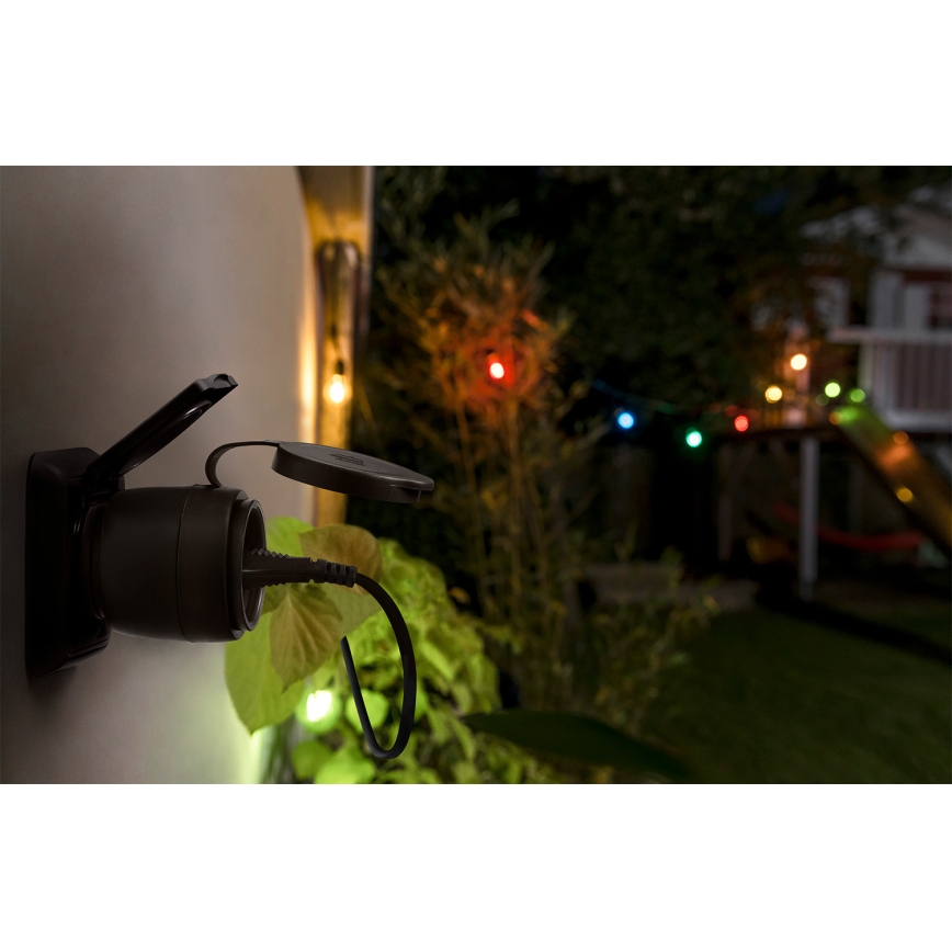 Osram - Išmanus lauko lizdas SMART+ SCHUKO 3680W/230V/16A IP44