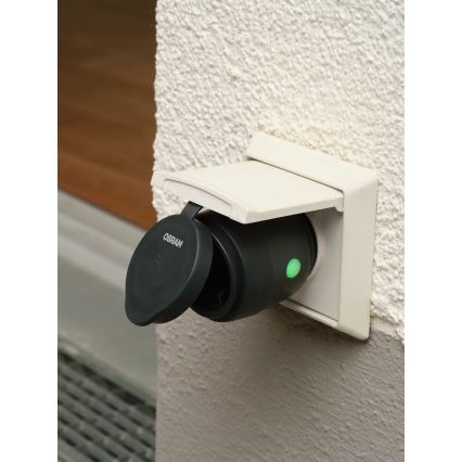 Osram - Išmanus lauko lizdas SMART+ SCHUKO 3680W/230V/16A IP44