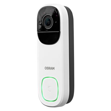 Osram - Išmanus vaizdo durų skambutis su 2K SMART+ jutikliu 230V IP66 Wi-Fi