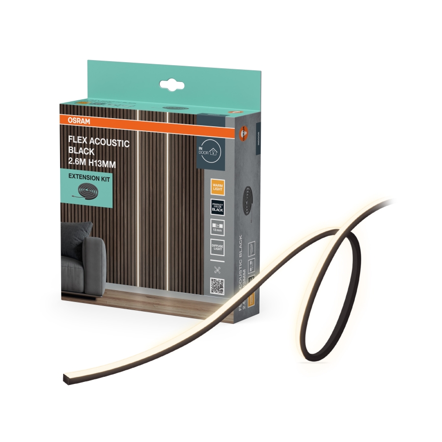 Osram - Išplėtimo rinkinys dimeriuojamai LED juostai FLEX ACOUSTIC 2,6m LED/24W/24V