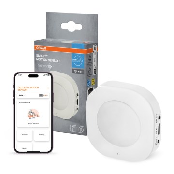 Osram - Judesio jutiklis SMART+ 3,7V Wi-Fi 500 mAh