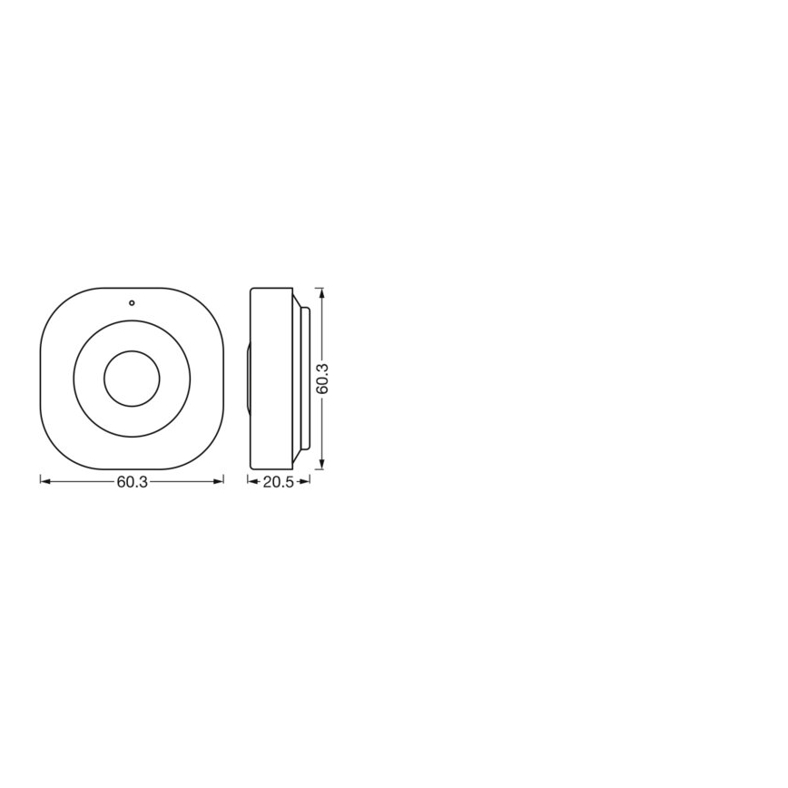 Osram - Judesio jutiklis SMART+ 3,7V Wi-Fi 500 mAh