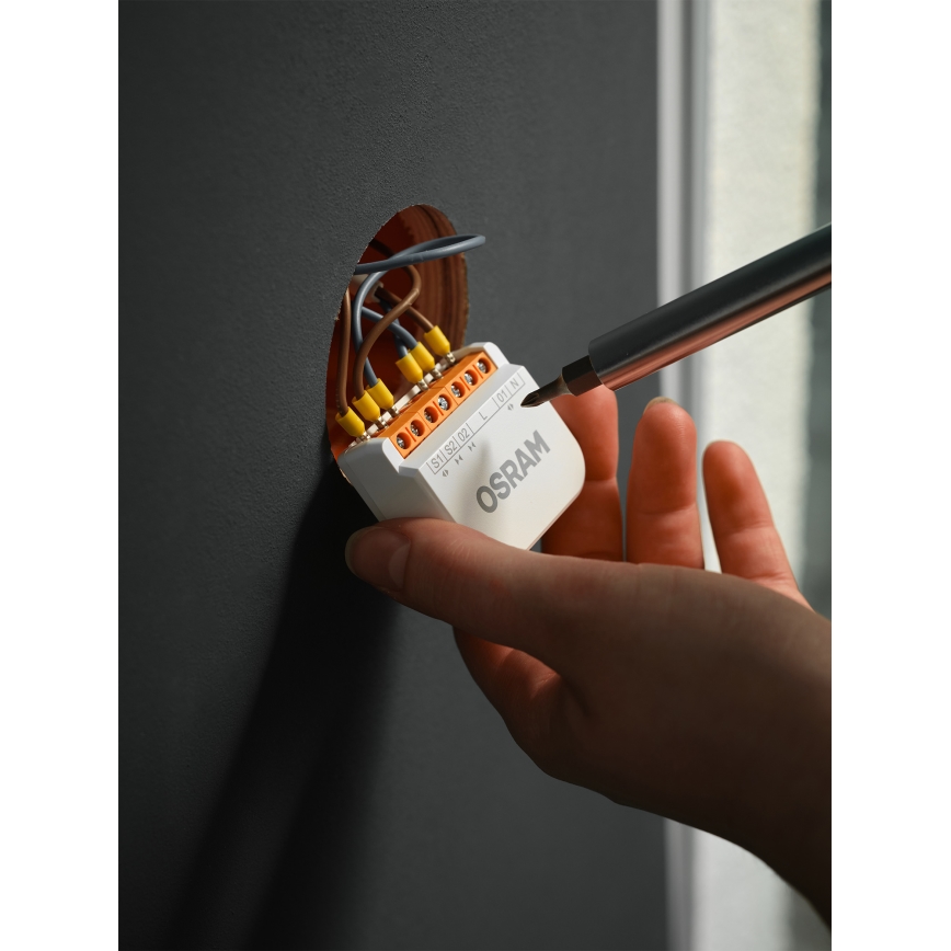 Osram - Jungiklio perjungimo modulis žaliuzėms, roletams ir užuolaidoms SMART+ 230V Wi-Fi