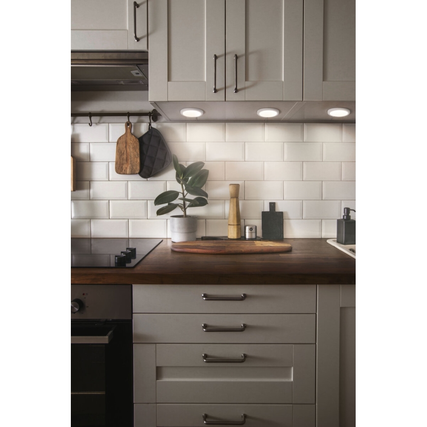 Osram - RINKINYS 3 vnt. reguliuojami SMART+ po spintelės LED šviestuvai LED/6,5W/230V 3000-6500K Wi-Fi