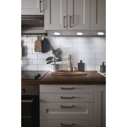 Osram - RINKINYS 3 vnt. reguliuojami SMART+ po spintelės LED šviestuvai LED/6,5W/230V 3000-6500K Wi-Fi