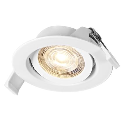 Osram - Rinkinys 3x dimeriuojamų LED įleidžiamųjų šviestuvų SPOT LED/4,9W/230V 2700K Ø 8,7 cm balta