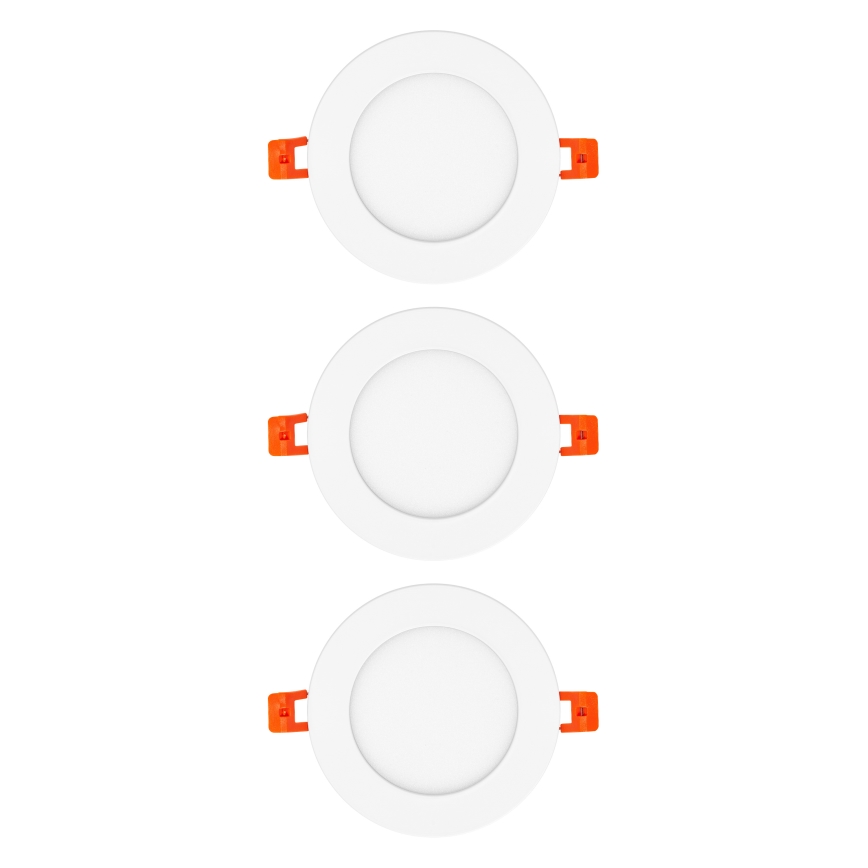 Osram - Rinkinys 3 vnt. įleidžiami SPOT LED šviestuvai 8W/230V 3000K, skersmuo 12 cm, balti