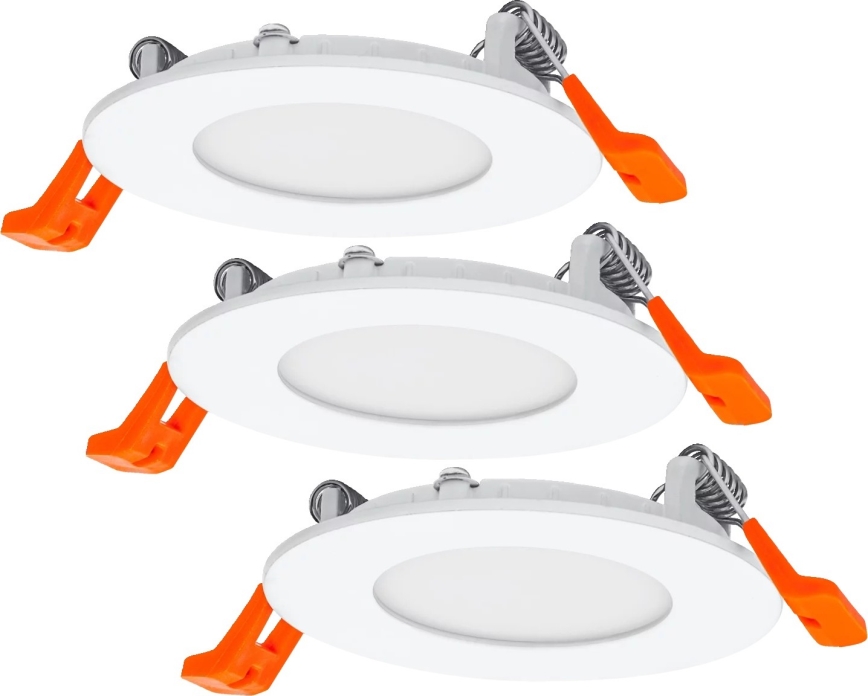 Osram - komplektas 3 vnt. SLIM LED įleidžiami šviestuvai LED/4,5W/230V