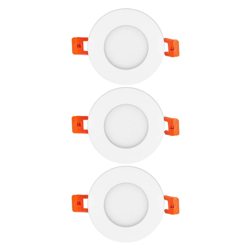 Osram - komplektas 3 vnt. SLIM LED įleidžiami šviestuvai LED/4,5W/230V
