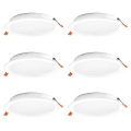 Osram - Komplektas 6 vnt. įleidžiamų LED šviestuvų ESSENTIAL LED/18W/230V 4000K Ø 22 cm, balti