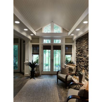 Osram - Komplektas 6 vnt. įleidžiamų LED šviestuvų ESSENTIAL LED/18W/230V 4000K Ø 22 cm, balti