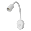 Osram - Lanksti sieninė lempa PLUG TUBE FLEX 1xGU10/5W/230V balta