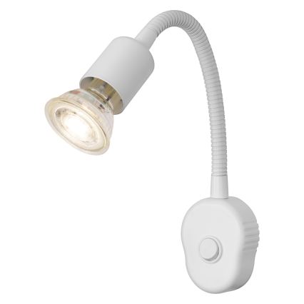 Osram - Lanksti sieninė lempa PLUG TUBE FLEX 1xGU10/5W/230V balta