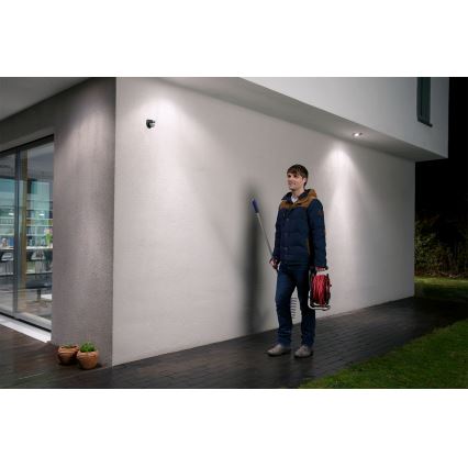 Osram - Lauko infraraudonųjų spindulių judesio jutiklis 230 V IP44 juodas