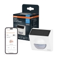 Osram - Lauko saulės judesio jutiklis SMART+ 3,7 V baltas IP65 Wi-Fi 800 mAh