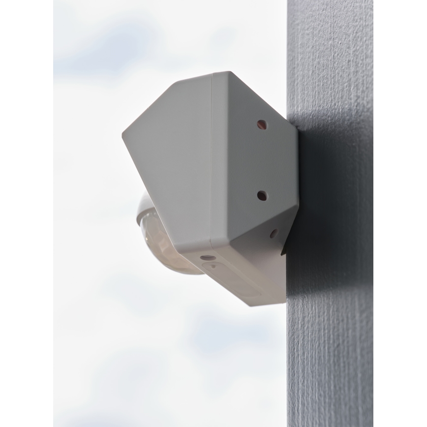 Osram - Lauko saulės judesio jutiklis SMART+ 3,7 V baltas IP65 Wi-Fi 800 mAh