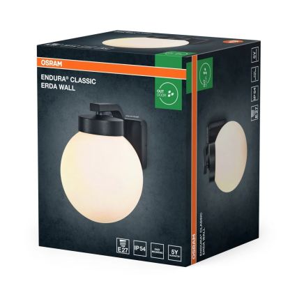 Osram - Lauko sieninis šviestuvas ENDURA CLASSIC 1xE27/40W/230V IP54 antracitas