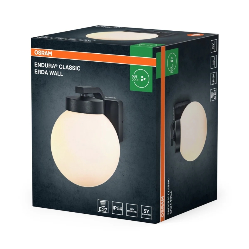 Osram - Lauko sieninis šviestuvas ENDURA CLASSIC 1xE27/40W/230V IP54 antracitas