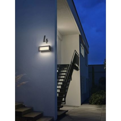 Osram - Lauko sieninis šviestuvas ENDURA STYLE LED/10W/230V IP54 antracitas
