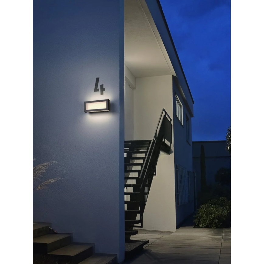Osram - Lauko sieninis šviestuvas ENDURA STYLE LED/10W/230V IP54 antracitas