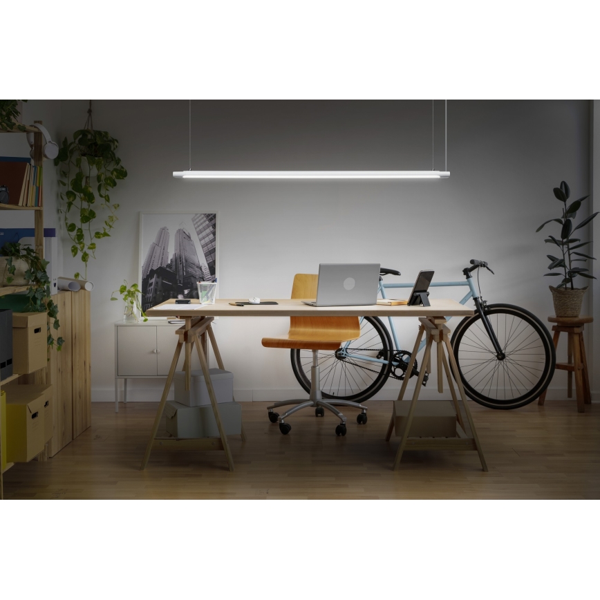 Osram - reguliuojamas LED pakabinamas šviestuvas ant laido OFFICE LINE LED/40W/230V 4000K 120 cm baltas