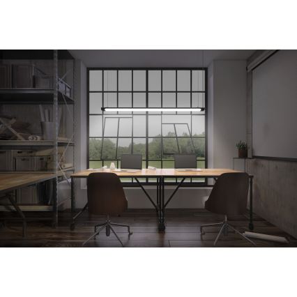 Osram - LED dimeriuojamas pakabinamas šviestuvas ant kabelio OFFICE LINE LED/40W/230V 4000K 120 cm juodas