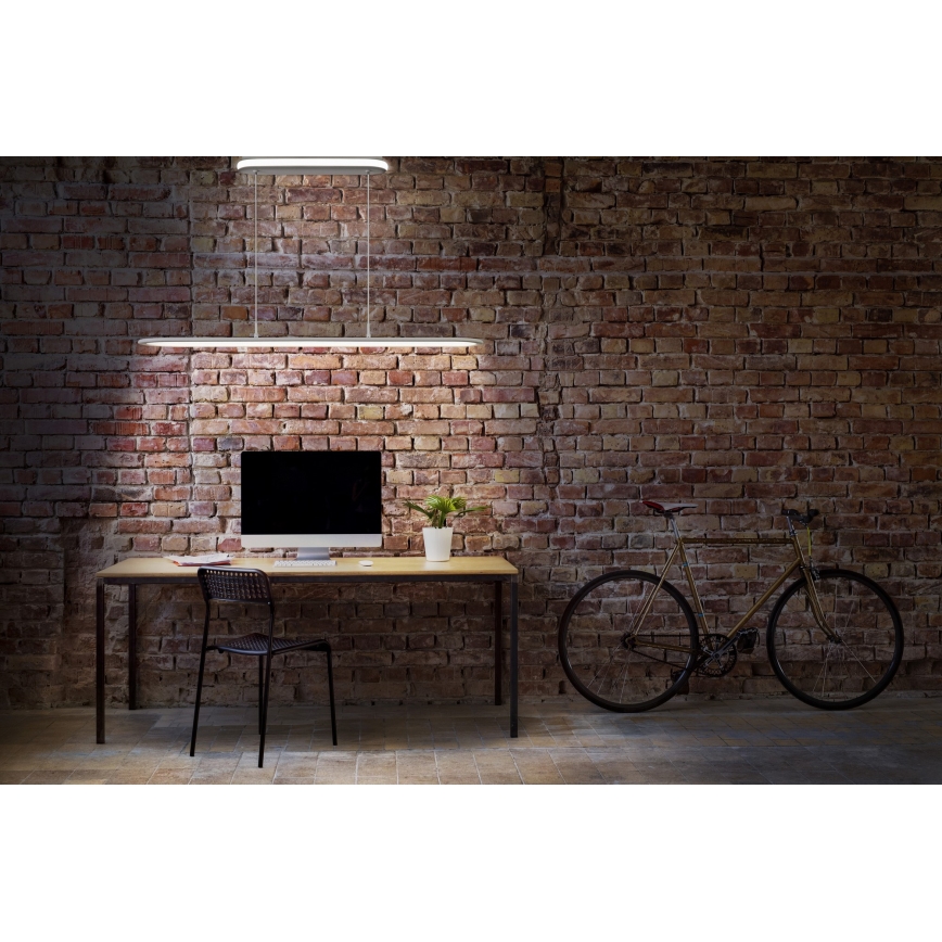 Osram - dimeriuojamas pakabinamas šviestuvas ant troselio OFFICE LINE LED/57W/230V 4000K 100 cm CRI 90 baltas