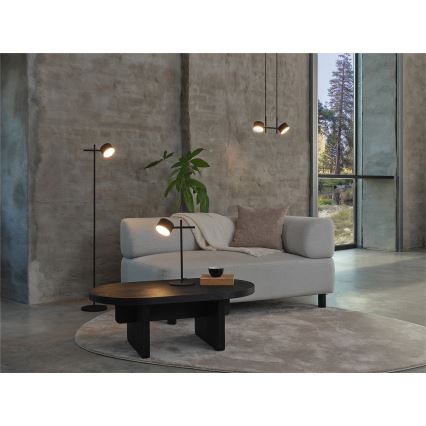 Osram - dimeriuojamas LED kabamasis šviestuvas ant laido DECOR KYOTO 2xLED/10W/230V CRI 90 juoda