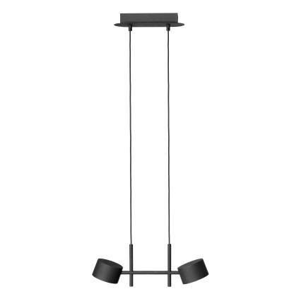 Osram - dimeriuojamas LED kabamasis šviestuvas ant laido DECOR KYOTO 2xLED/10W/230V CRI 90 juoda