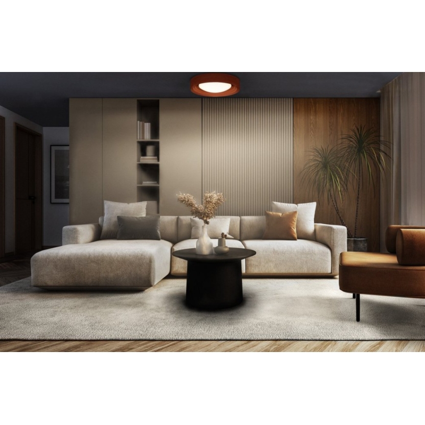 Osram - Dimeriuojamas LED lubinis šviestuvas ORBIS CONCRETE LED/24,5W/230V Ø 50 cm rudas/betonas