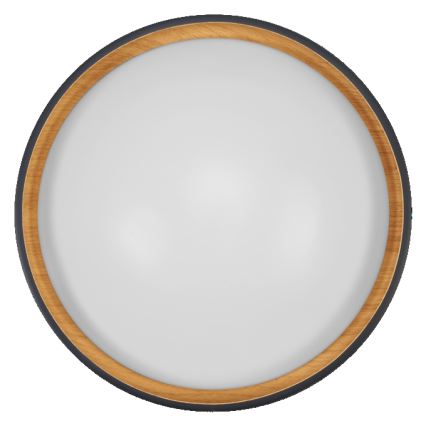 Osram - reguliuojamo ryškumo LED lubinis šviestuvas ORBIS LIVIA LED/16W/230V, skersmuo 30 cm, antracito/rudos spalvos