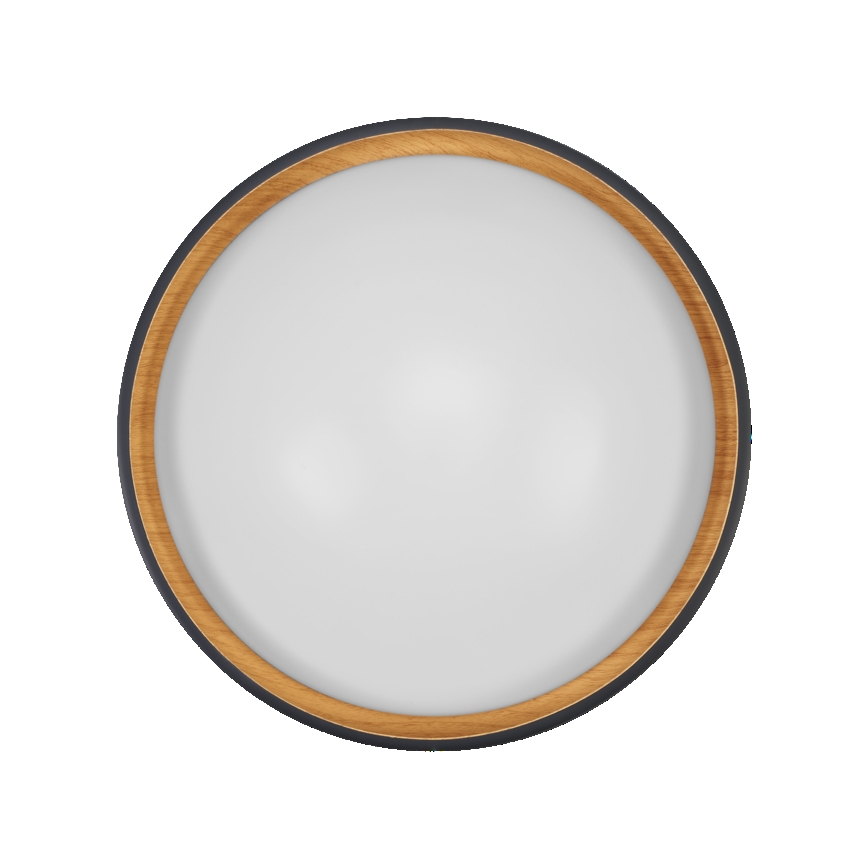 Osram - reguliuojamo ryškumo LED lubinis šviestuvas ORBIS LIVIA LED/16W/230V, skersmuo 30 cm, antracito/rudos spalvos