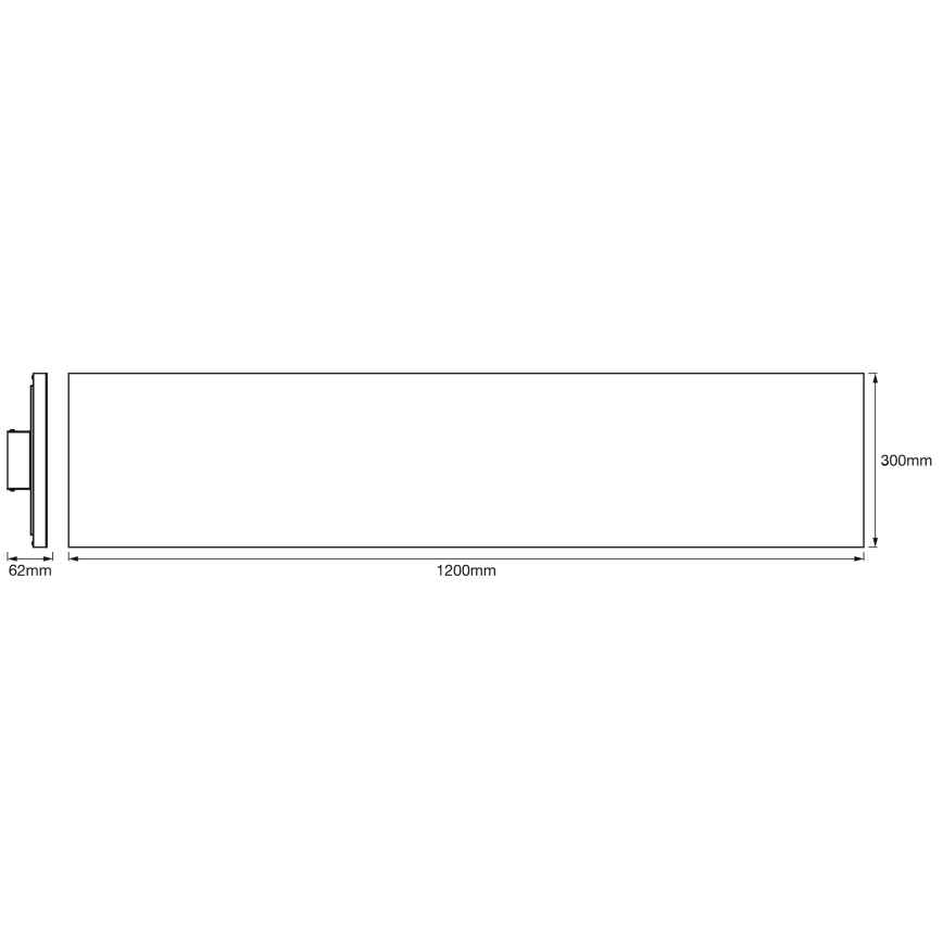 Osram - LED Dimeriuojamas lubinis šviestuvas SMART+ FRAMELESS LED/40W/230V 3000-6500K Wi-Fi