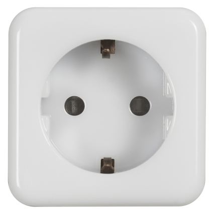 Osram - LED reguliuojama kištukinė rozetė su apšvietimu SCHUKO SMART+ NIGHTLIGHT 3680W/230V Wi-Fi