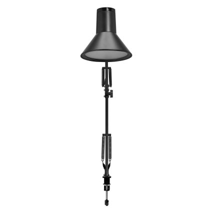 Osram - Dimeriuojama LED stalinė lempa su spaustuku OFFICE LINE LED/9W/230V 3000K juoda