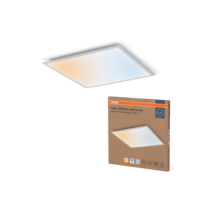 Osram - Įleidžiamas LED panelis ESSENTIAL LED/40W/230V 3000/4000/6500K 60x60 cm UGR19