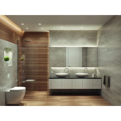 Osram - LED vonios įleidžiamas šviestuvas SPOT 1xGU10/4,3W/230V 2700K CRI 90 Ø 8,5 cm IP65 baltas