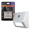 Osram - LED laiptų šviestuvas su jutikliu NIGHTLUX LED/0,25W/3xAAA IP54 baltas