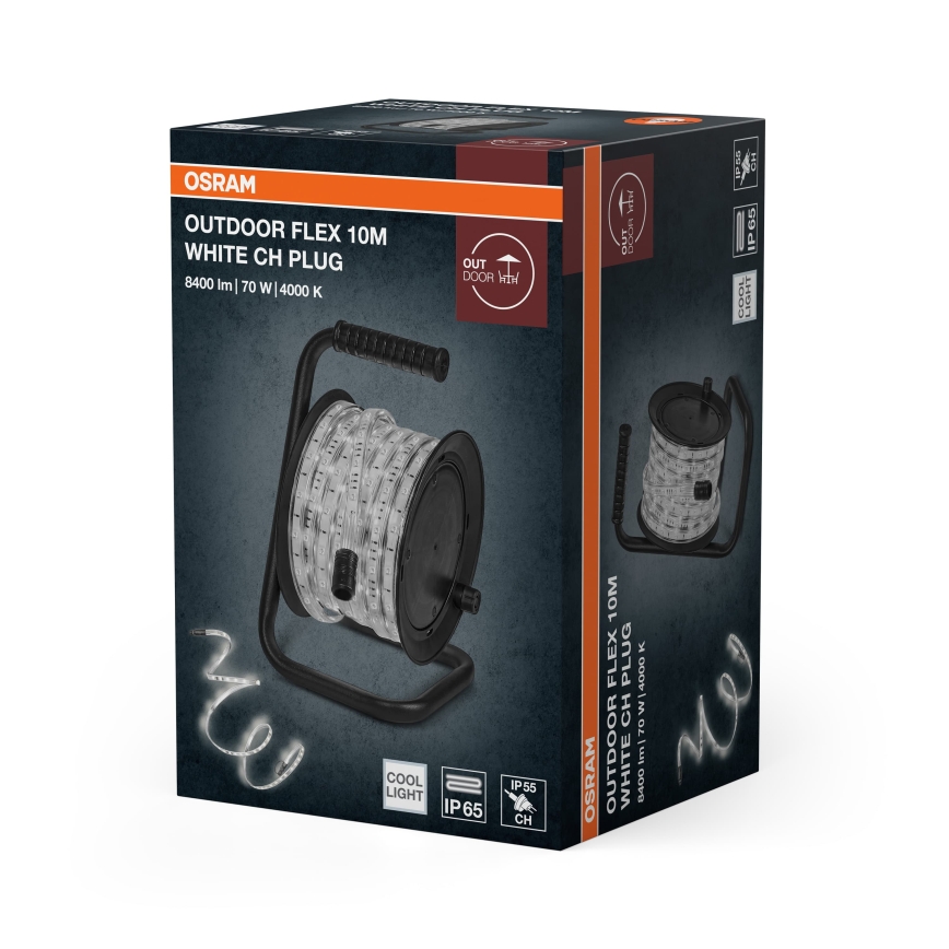 Osram - LED lauko juosta FLEX 10m LED/70W/230V IP65