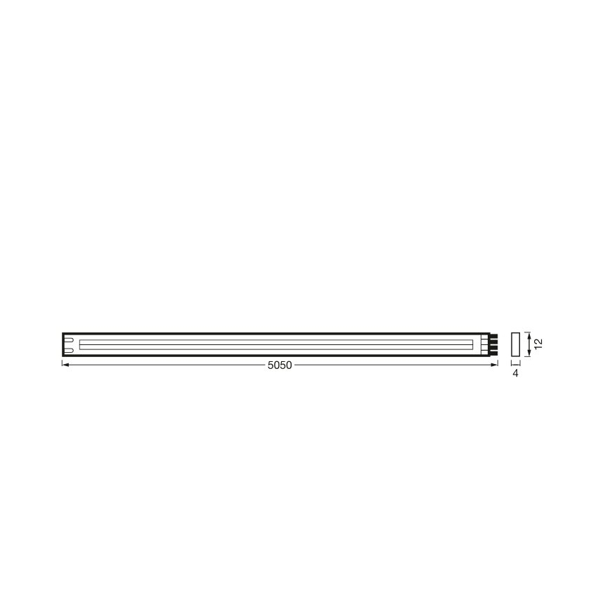 Osram - LED Lauko juosta FLEX COB 5m LED/24W/230V IP44